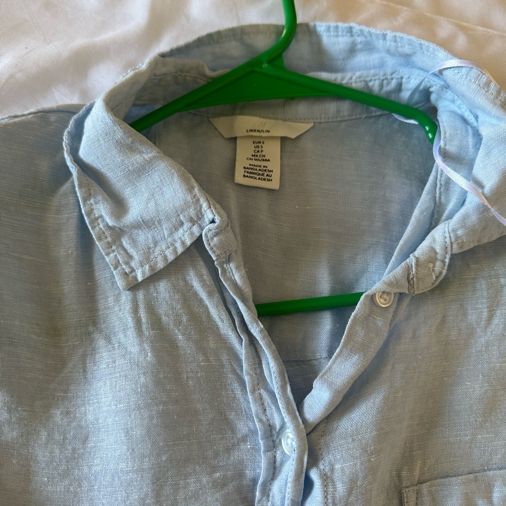 Linen blouse - Picture 2 of 3